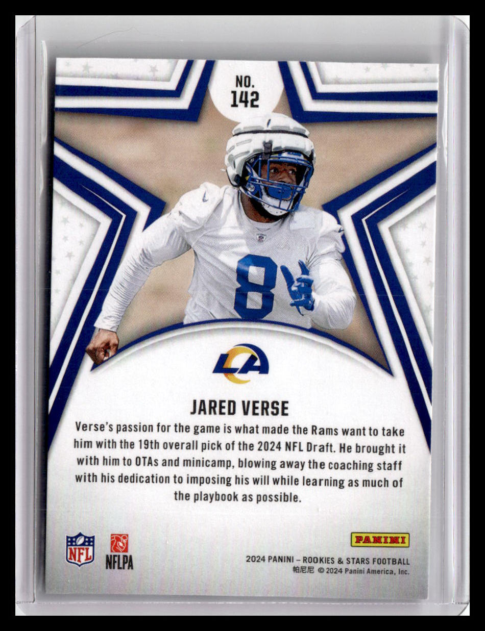 2024 Panini Rookies & Stars #142 Jared Verse (RC)