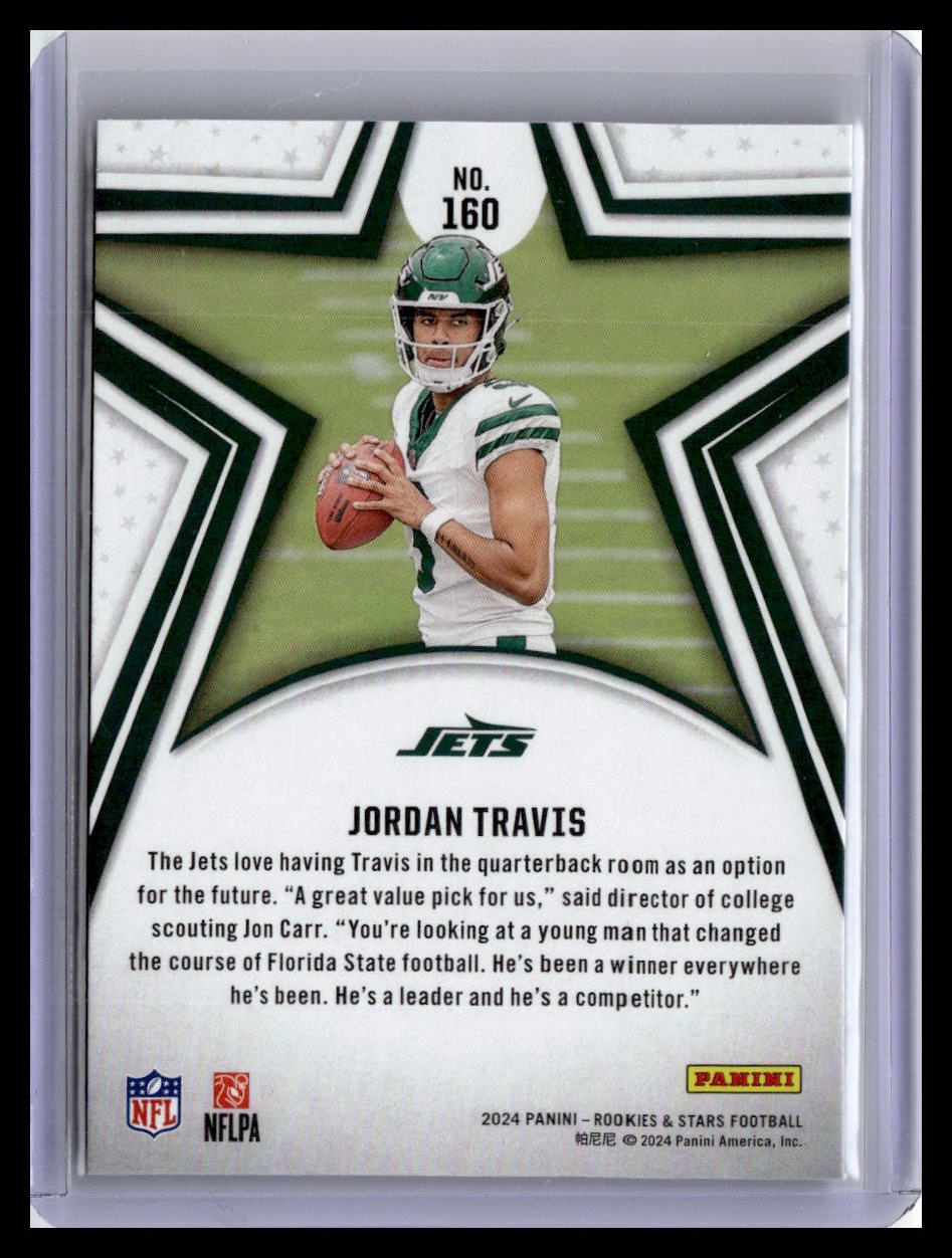 2024 Panini Rookies & Stars #160 Jordan Travis (RC)