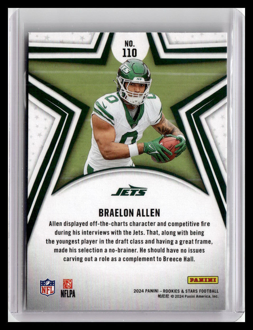 2024 Panini Rookies & Stars #110 Braelon Allen (RC)