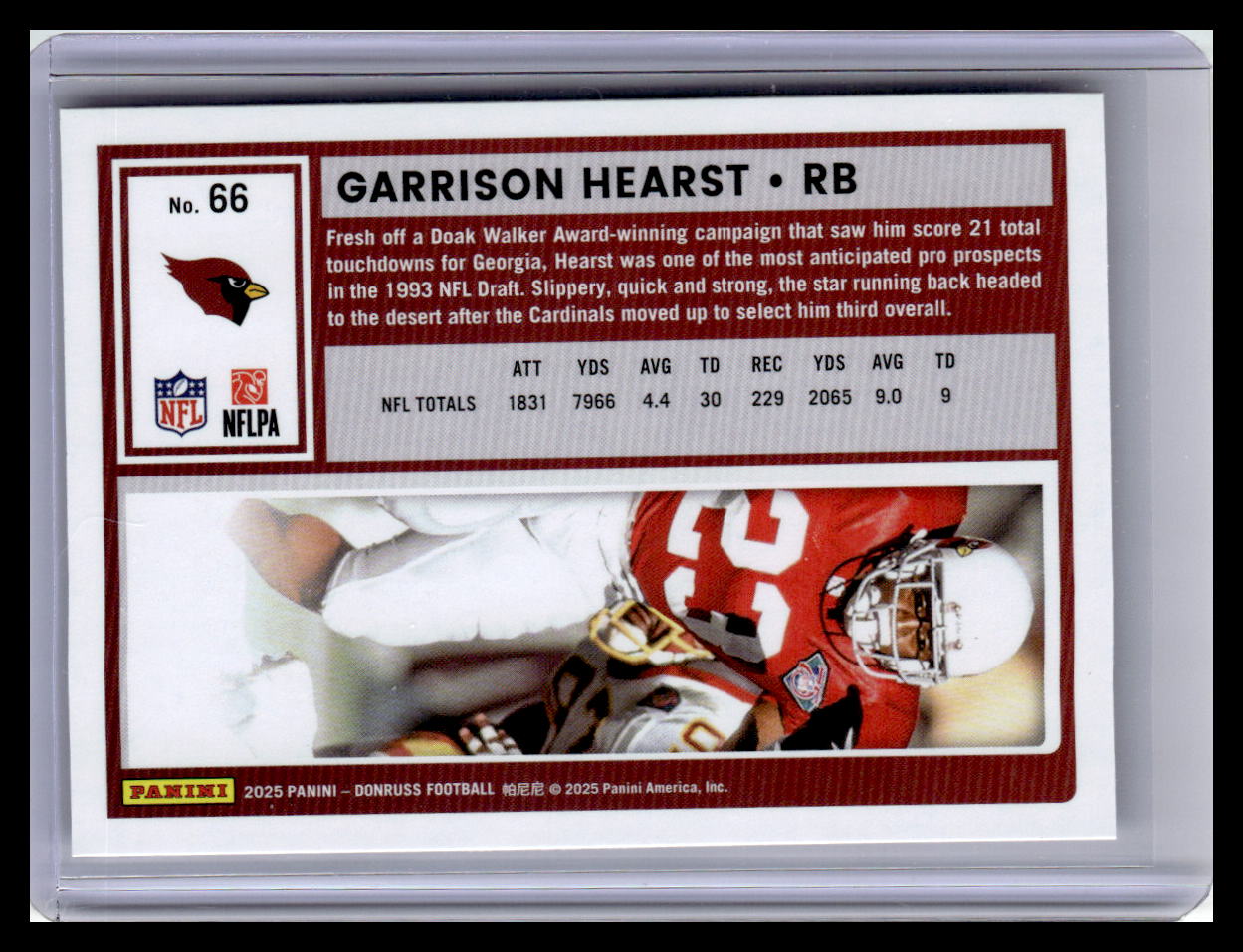 2025 Donruss #66 Garrison Hearst