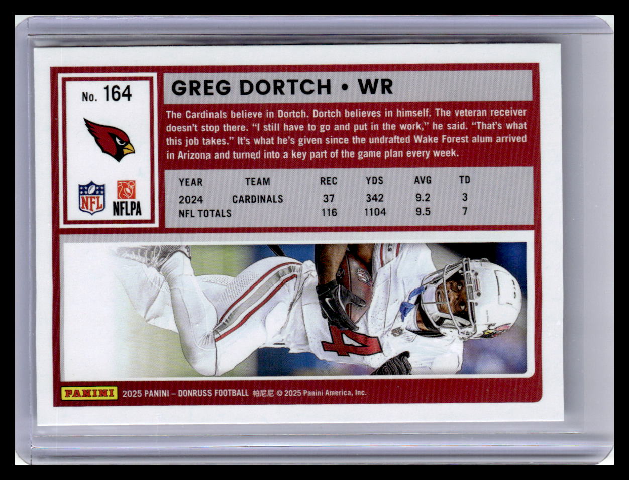 2025 Donruss #164 Greg Dortch