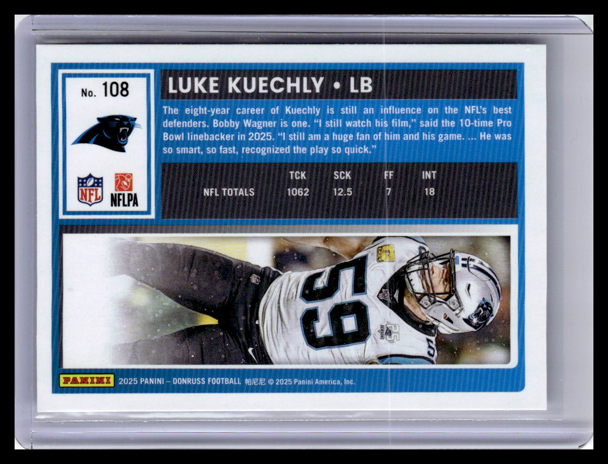 2025 Donruss #108 Luke Kuechly