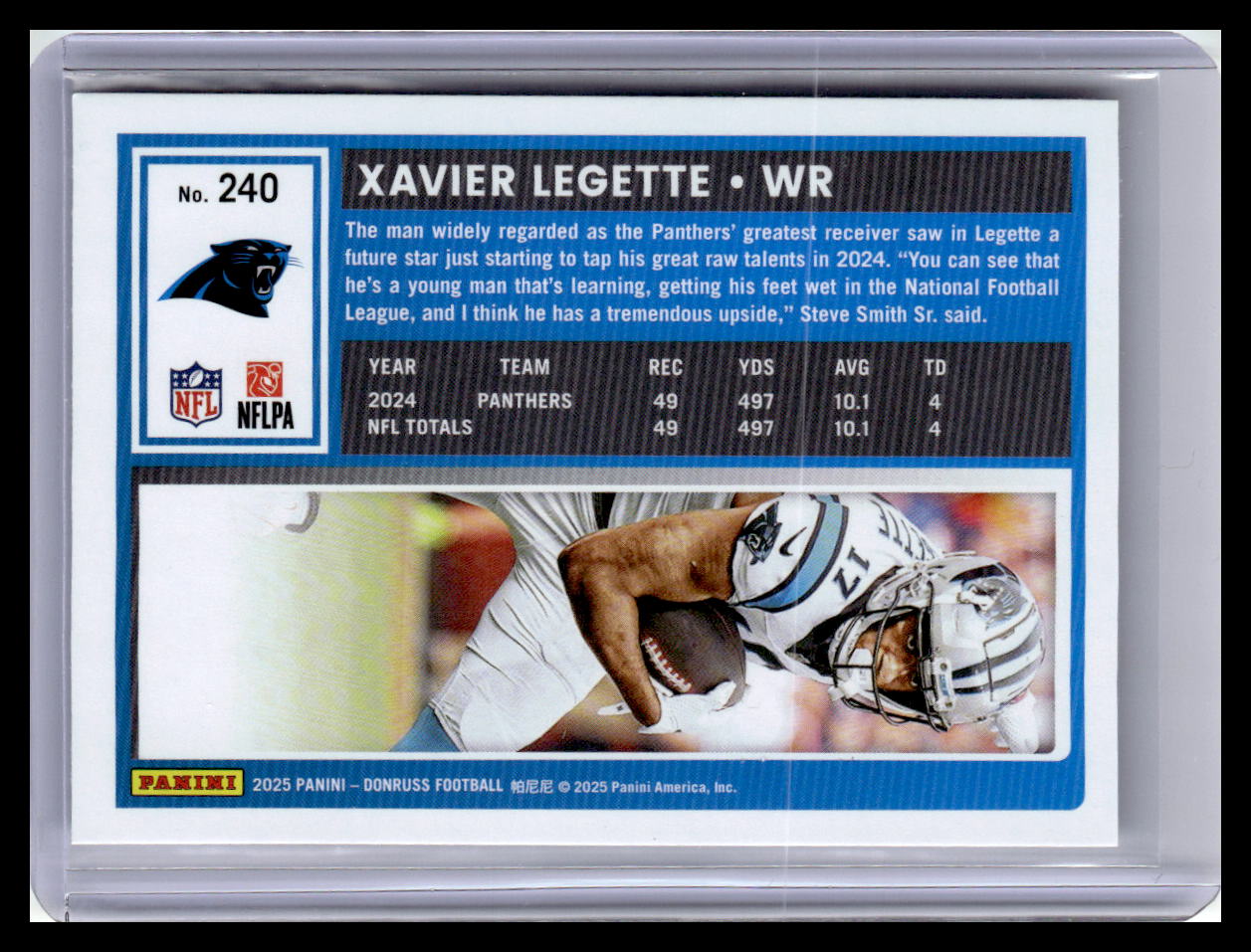 2025 Donruss #240 Xavier Legette