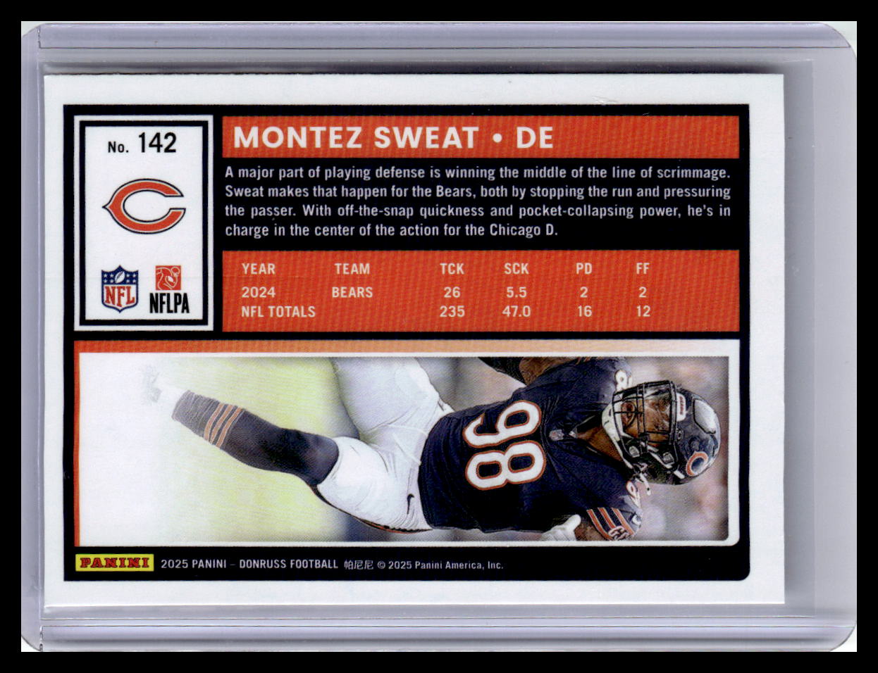 2025 Donruss #142 Montez Sweat