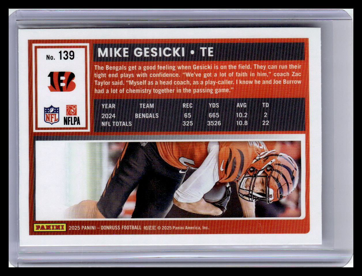 2025 Donruss #139 Mike Gesicki