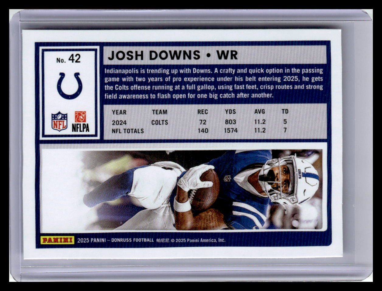 2025 Donruss #42 Josh Downs