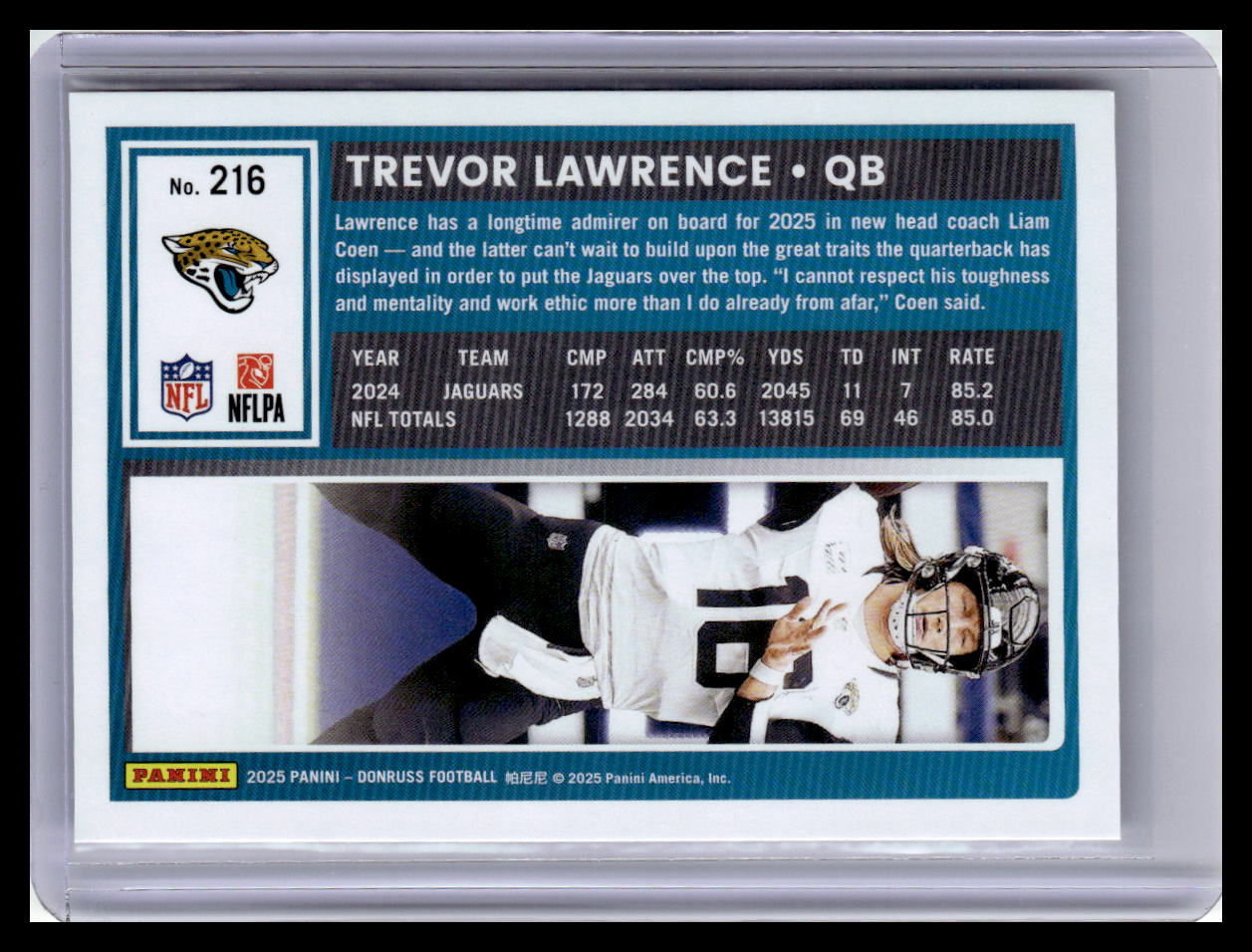 2025 Donruss #216 Trevor Lawrence
