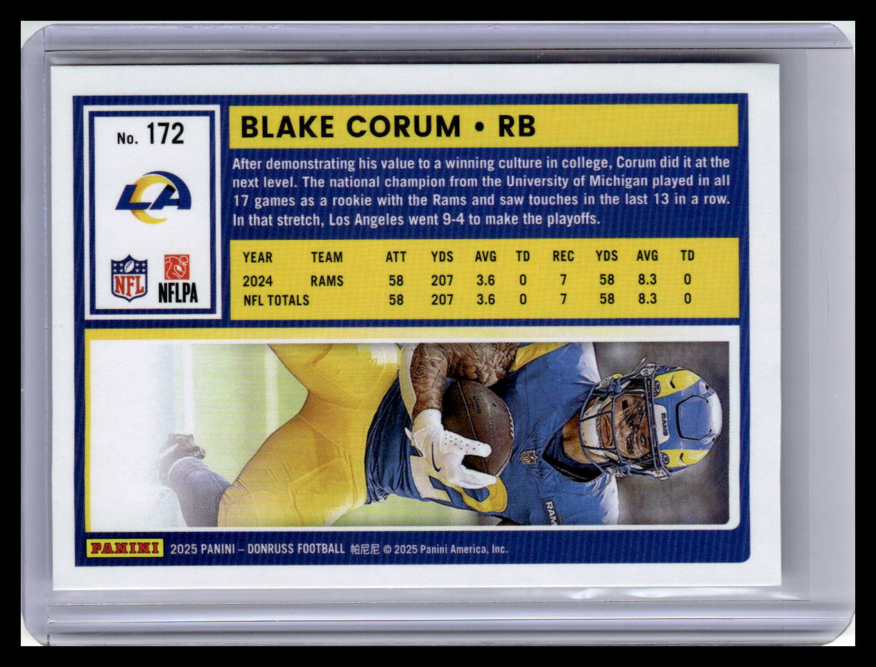 2025 Donruss #172 Blake Corum