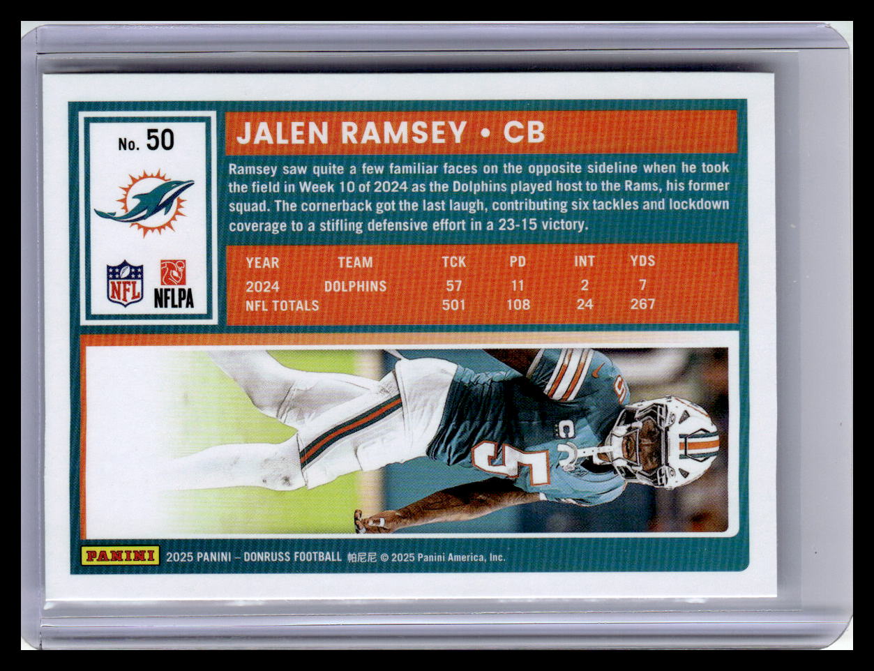 2025 Donruss #50 Jalen Ramsey