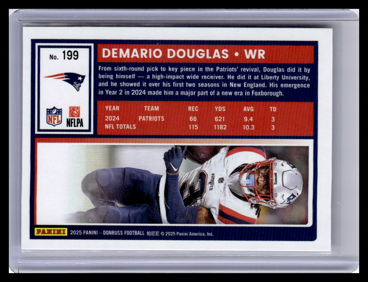 2025 Donruss #199 Demario Douglas
