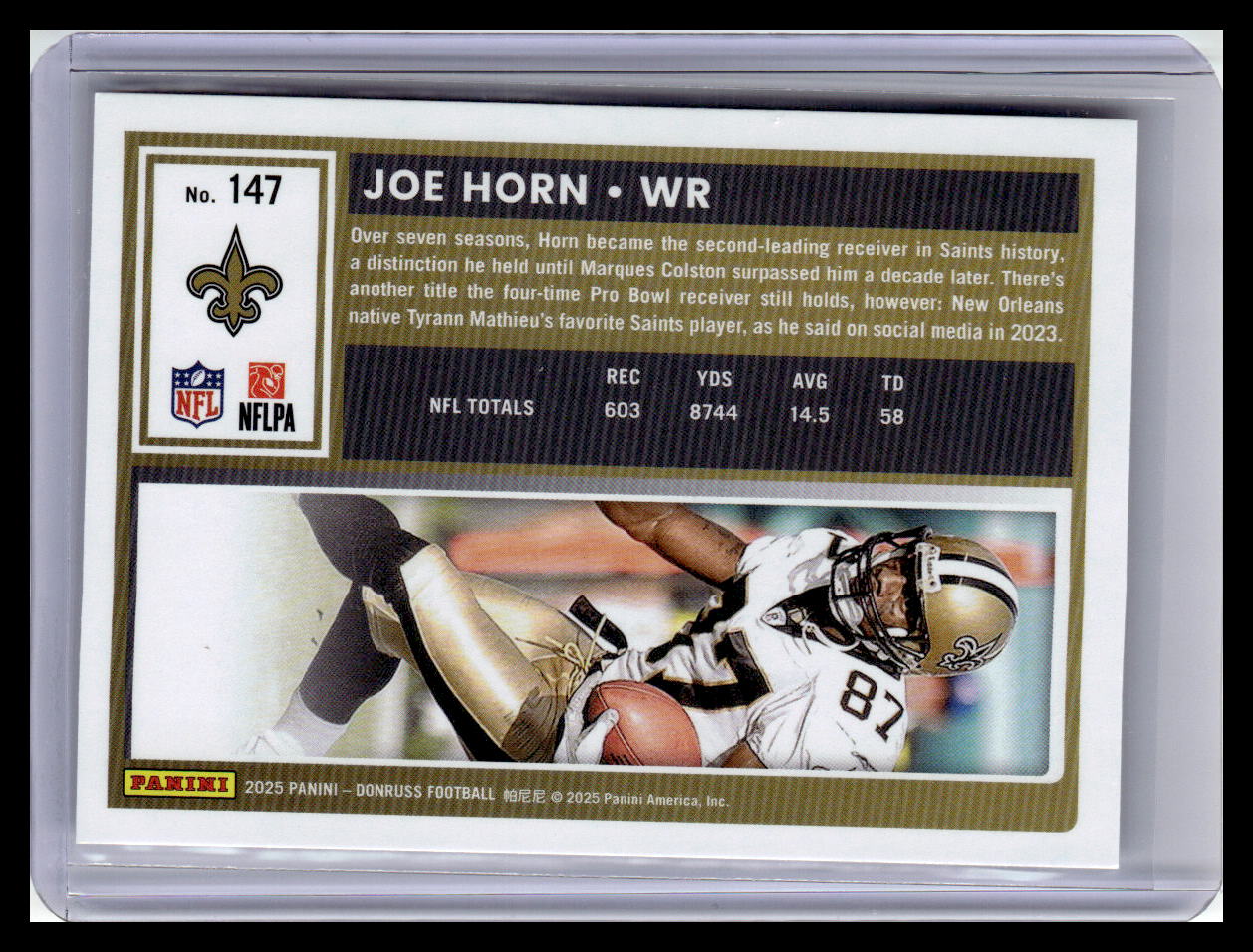 2025 Donruss #147 Joe Horn