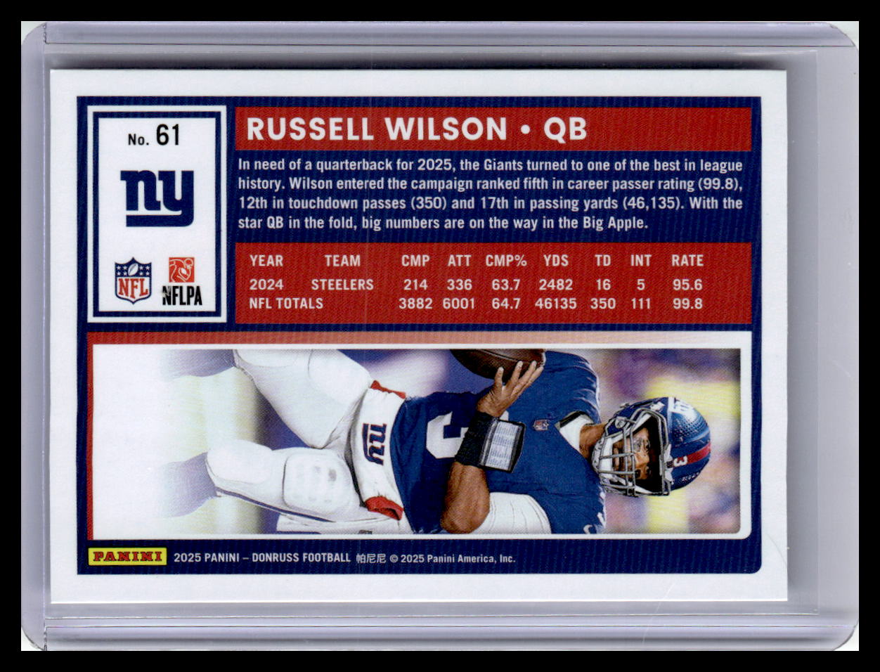 2025 Donruss #61 Russell Wilson