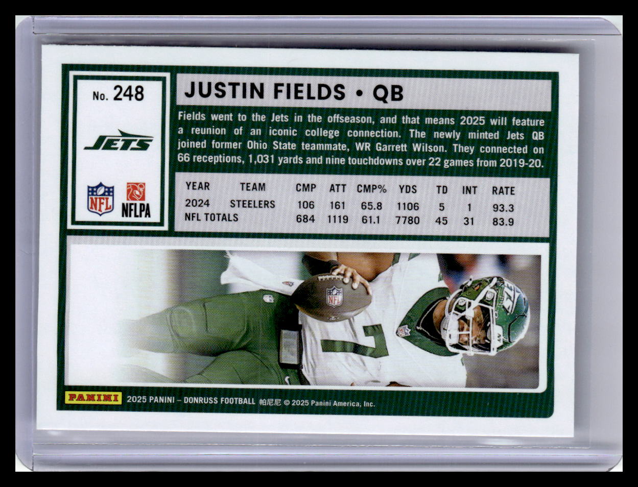 2025 Donruss #248 Justin Fields