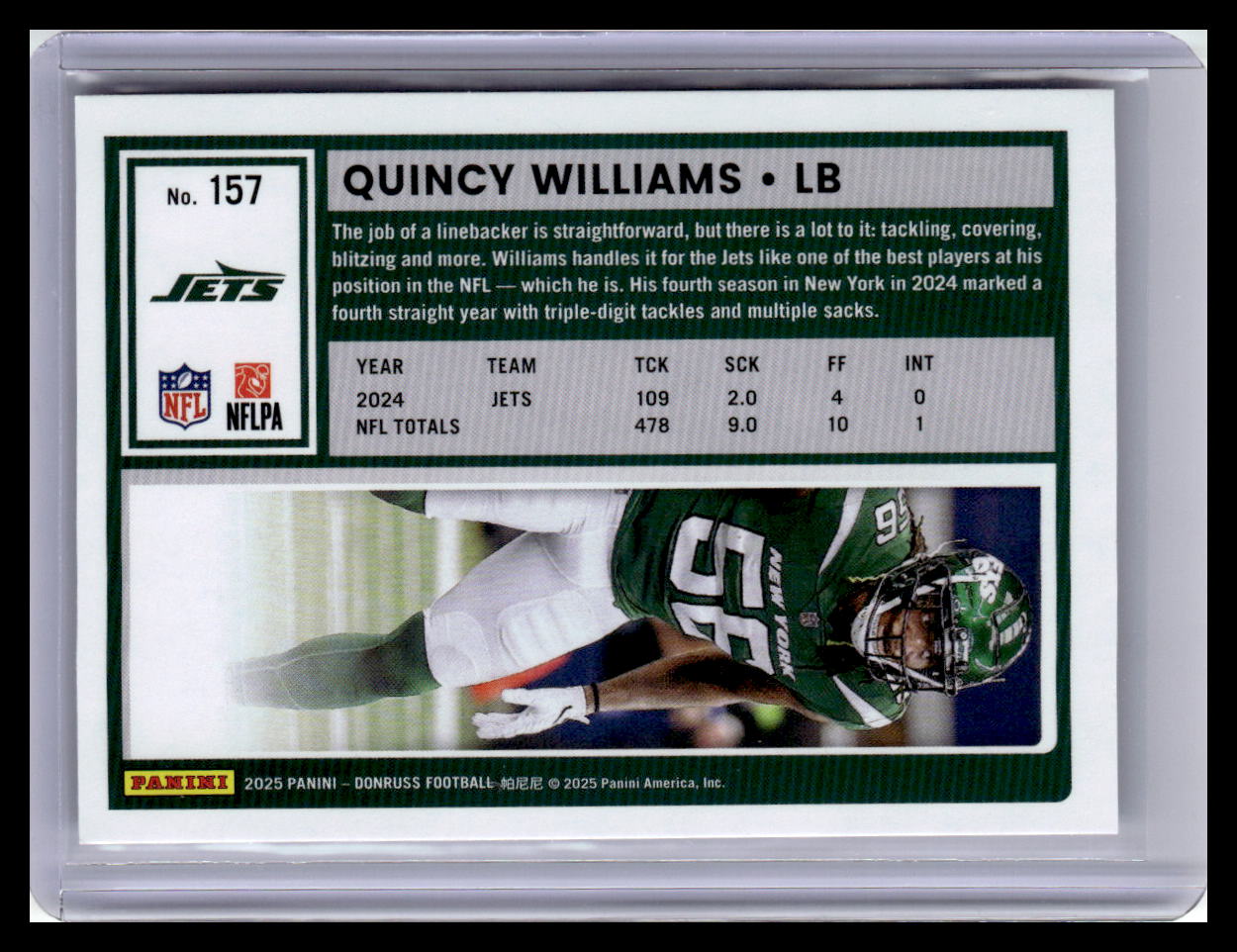 2025 Donruss #157 Quincy Williams