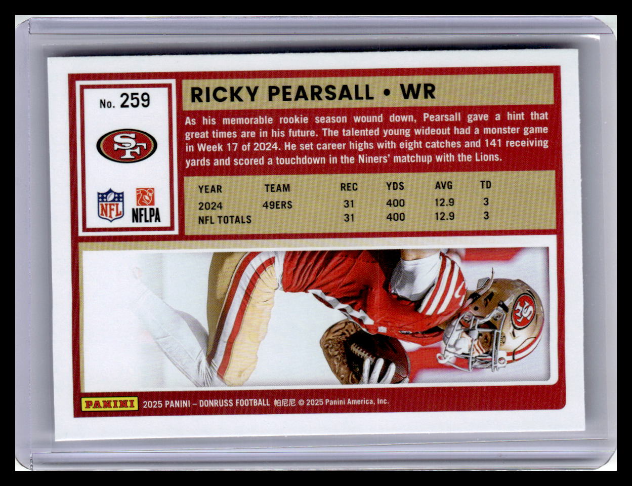 2025 Donruss #259 Ricky Pearsall