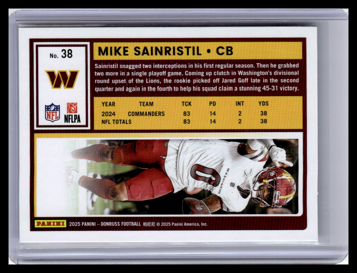 2025 Donruss #38 Mike Sainristil