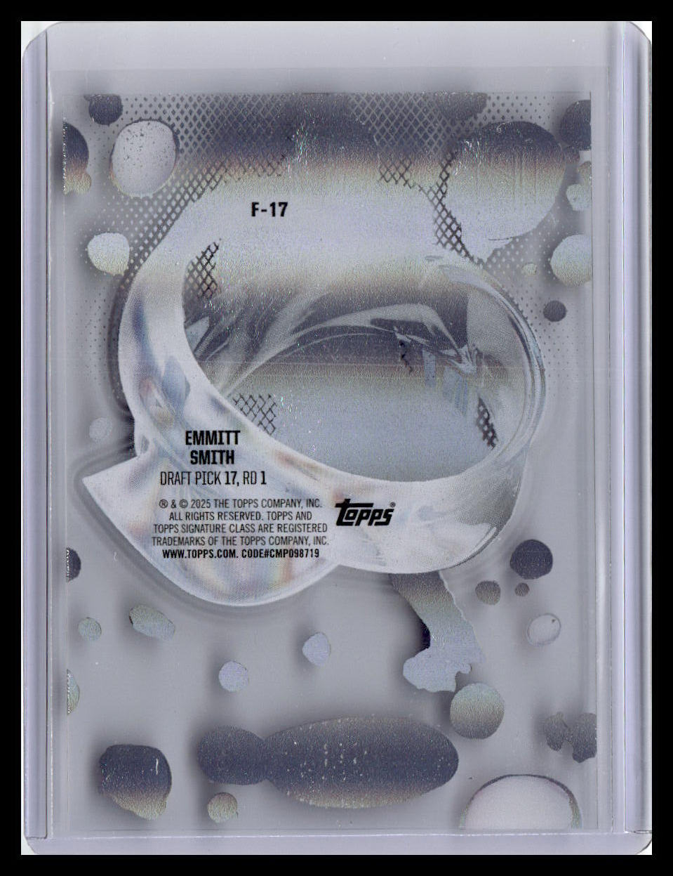 2024 Topps Signature Class - Fluidity #F-17 Emmitt Smith