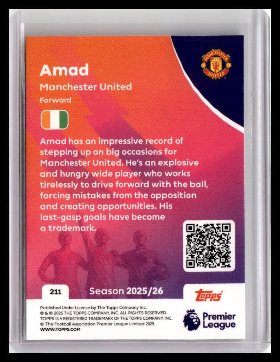2025-26 Topps Premier League #211 Amad