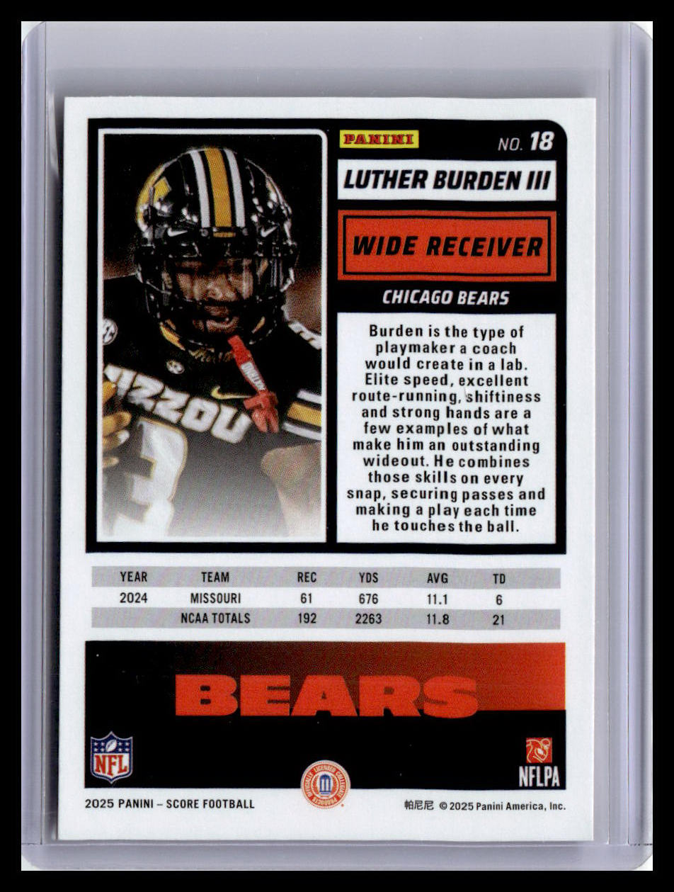 2025 Score #18 Luther Burden III