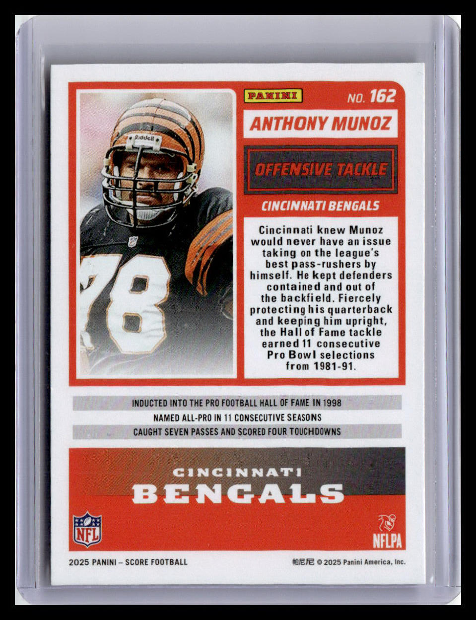 2025 Score-A-Treat #162 Anthony Munoz