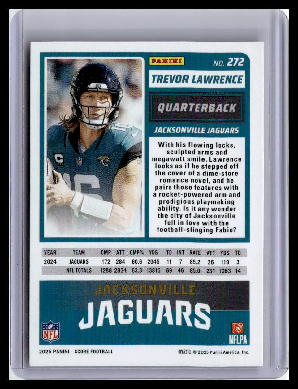 2025 Score-A-Treat #272 Trevor Lawrence