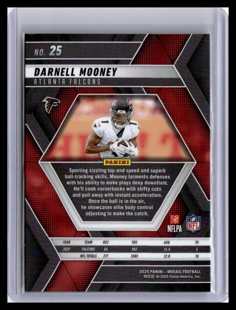 2025 Panini Mosaic #25 Darnell Mooney