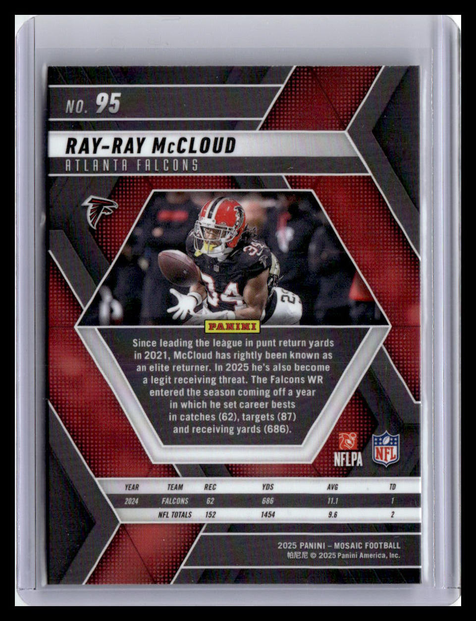 2025 Panini Mosaic #95 Ray-Ray McCloud