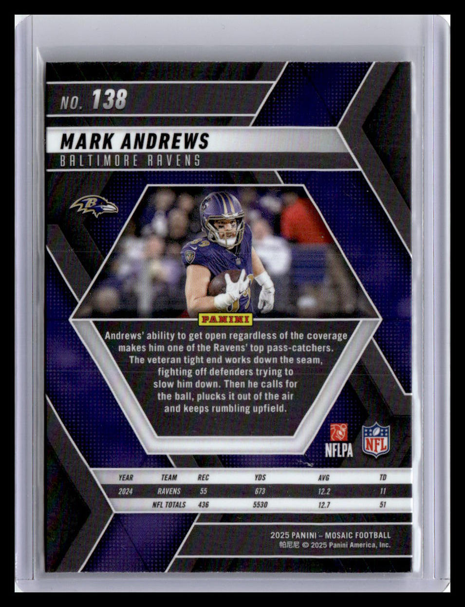 2025 Panini Mosaic #138 Mark Andrews