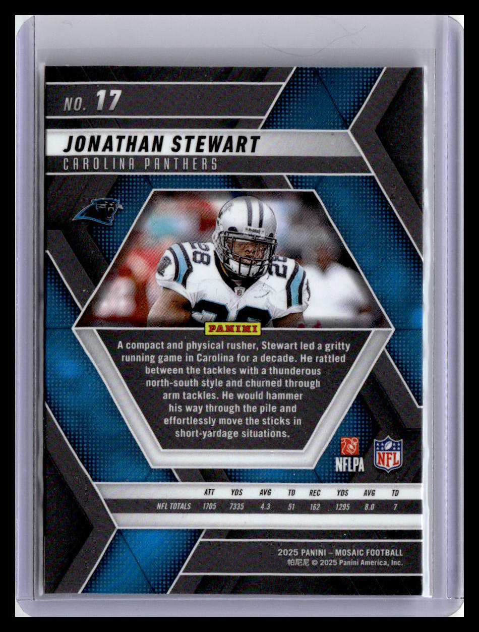 2025 Panini Mosaic #17 Jonathan Stewart