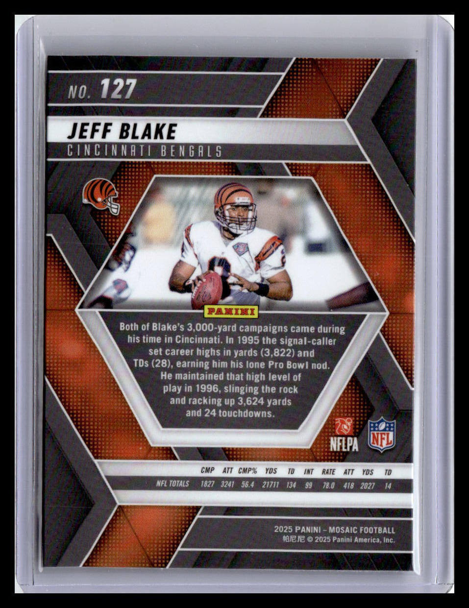 2025 Panini Mosaic #127 Jeff Blake