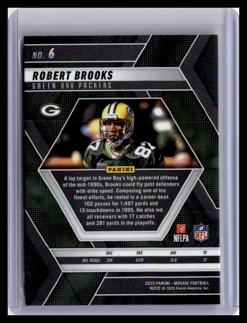 2025 Panini Mosaic #6 Robert Brooks