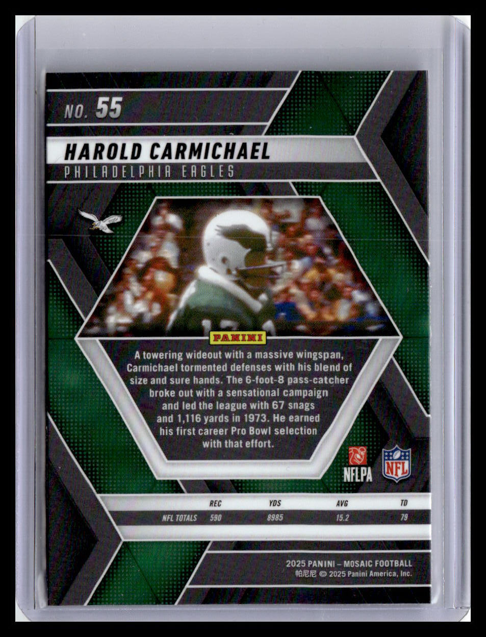 2025 Panini Mosaic #55 Harold Carmichael