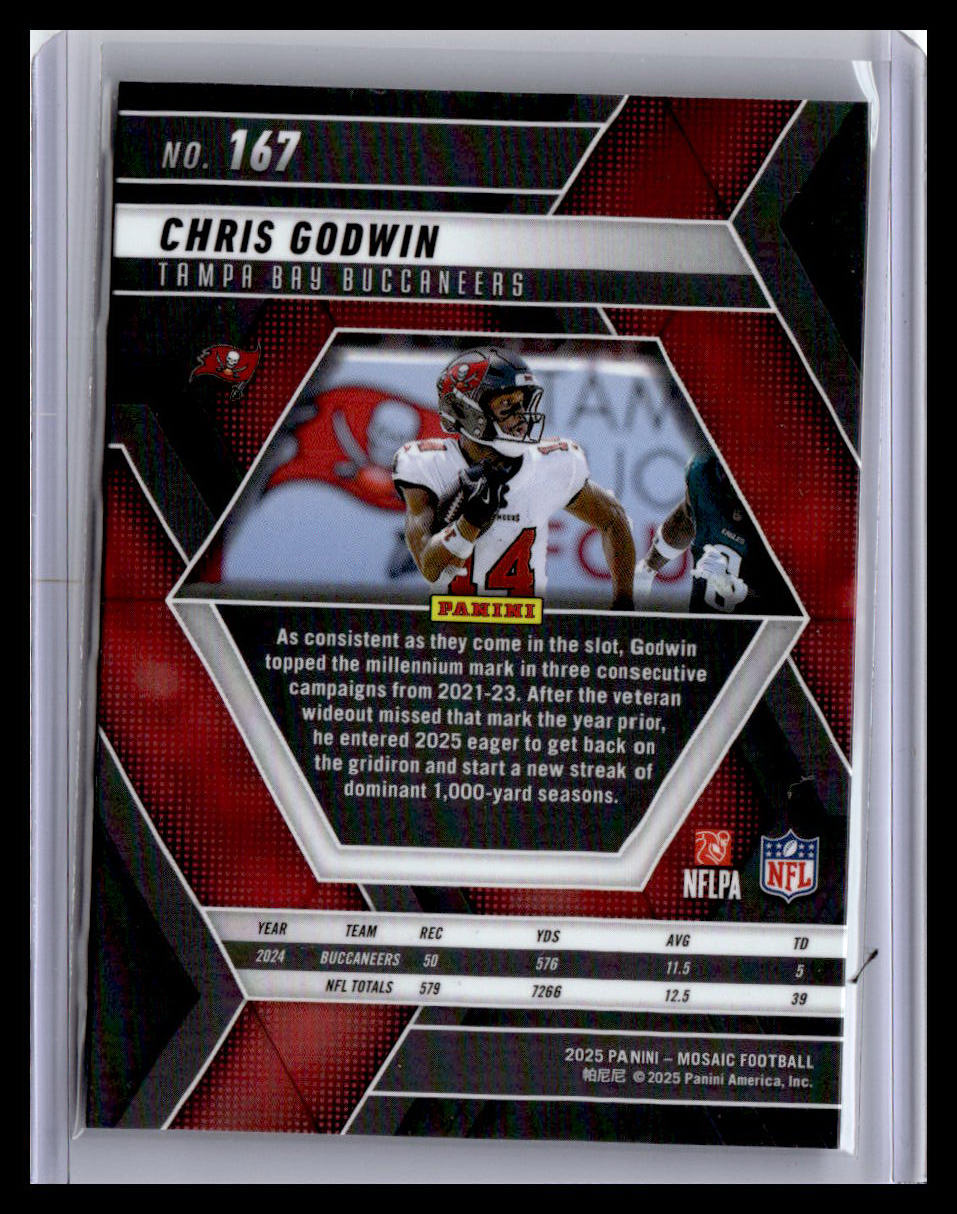 2025 Panini Mosaic #167 Chris Godwin