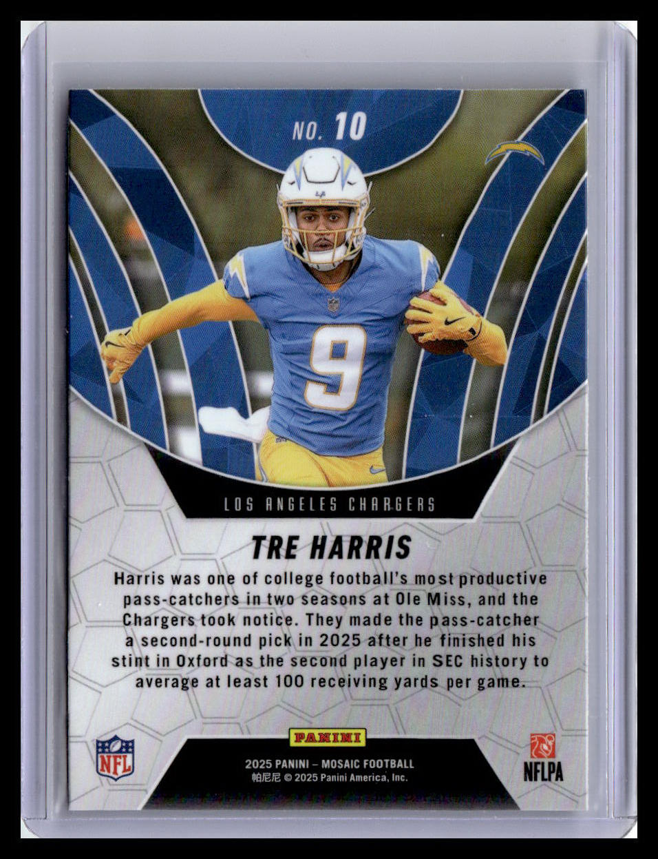 2025 Panini Mosaic #10 Tre Harris Elevate