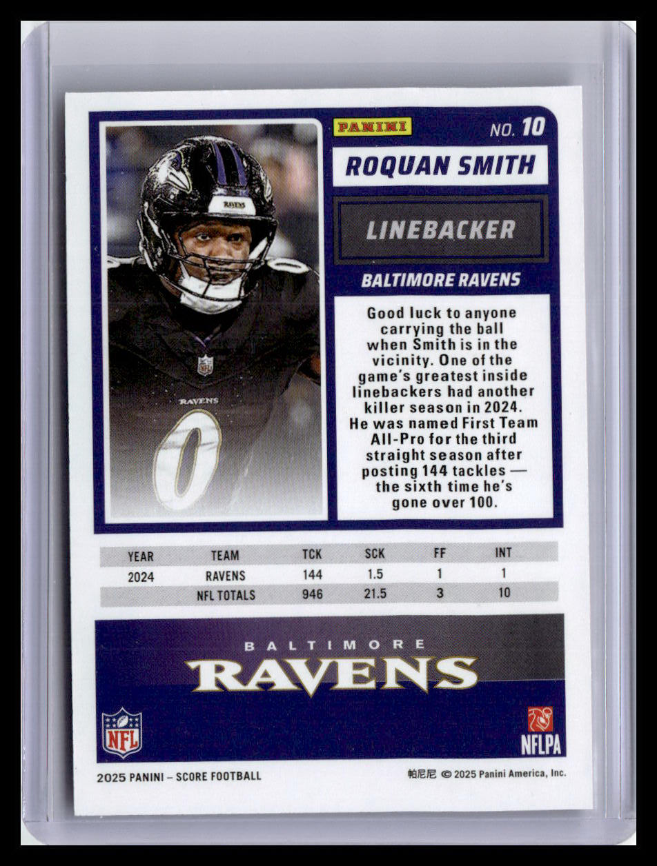 2025 Score #10 Roquan Smith