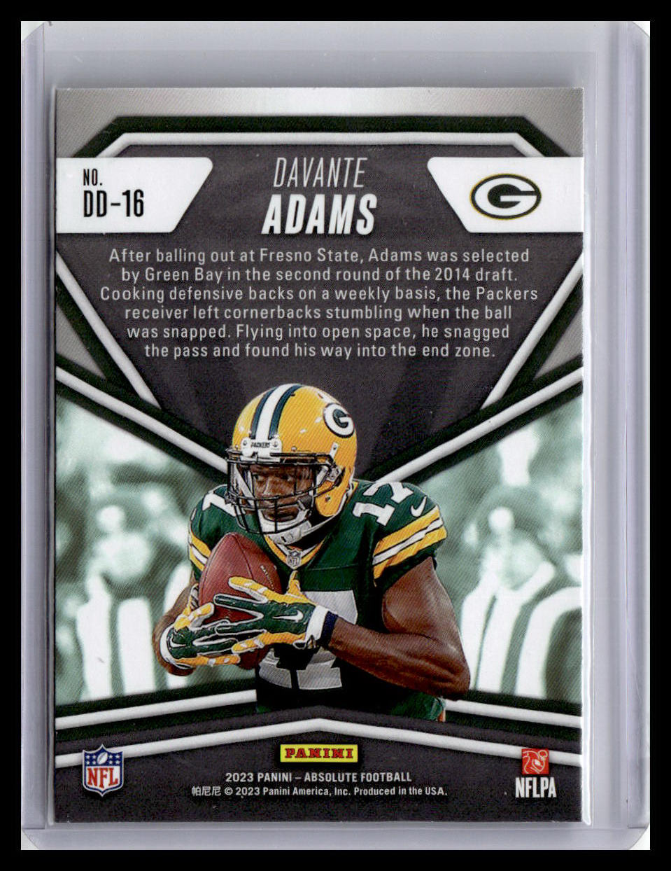 2023 Panini Absolute #DD-16 Davante Adams Draft Diamonds