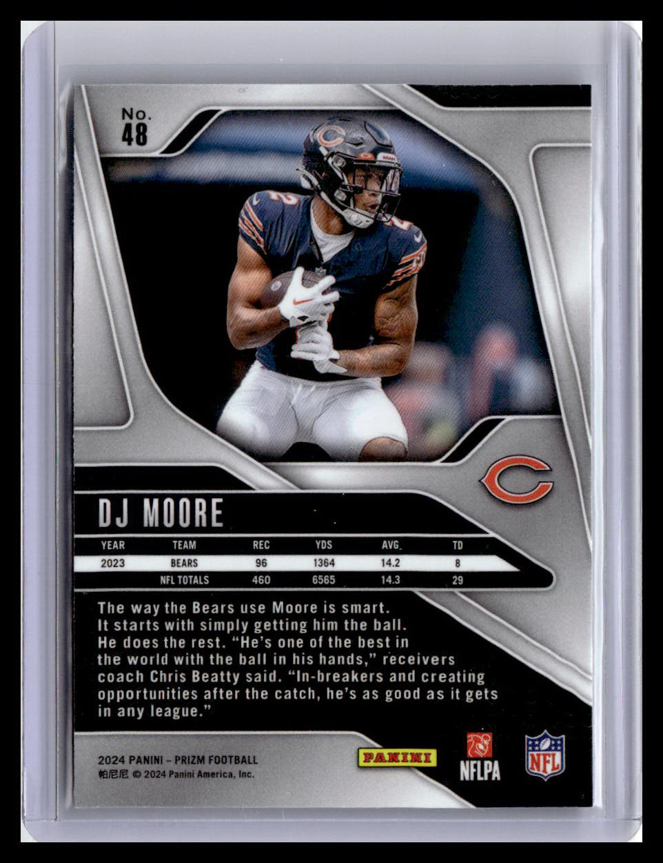 2024 Panini Prizm #48 DJ Moore