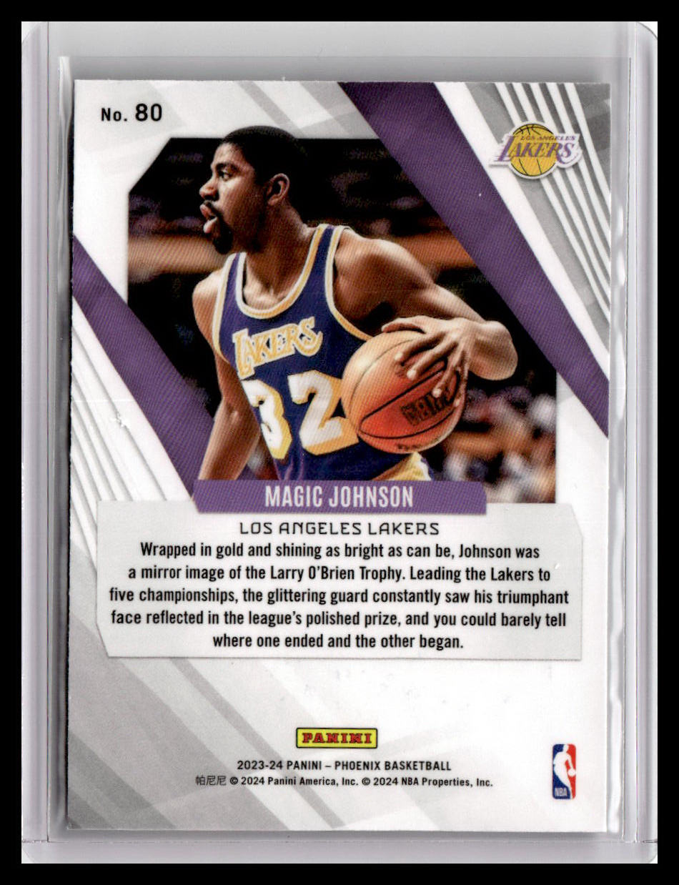 2023-24 Panini Phoenix #80 Magic Johnson