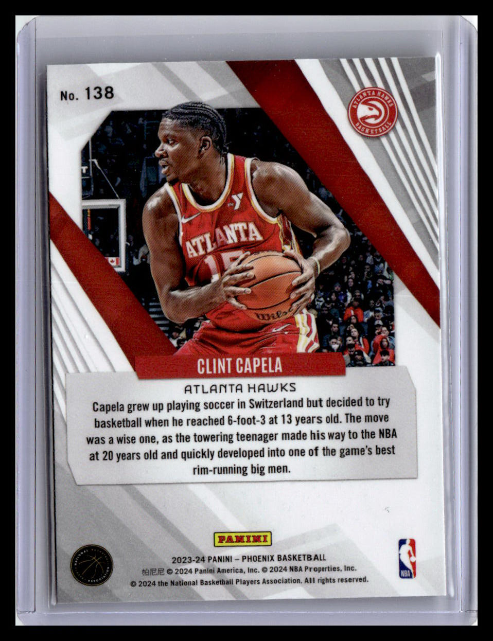2023-24 Panini Phoenix #138 Clint Capela