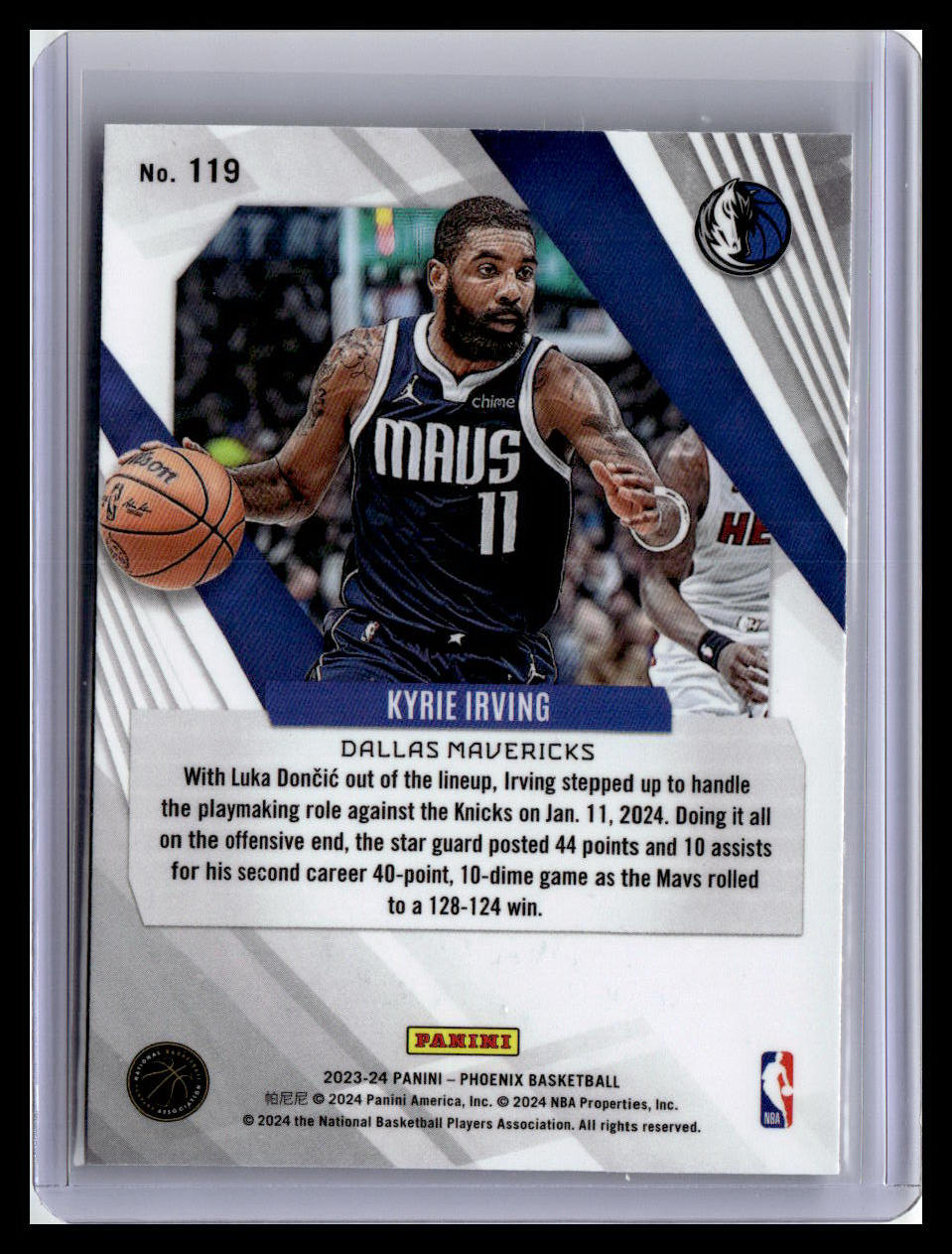 2023-24 Panini Phoenix #119 Kyrie Irving