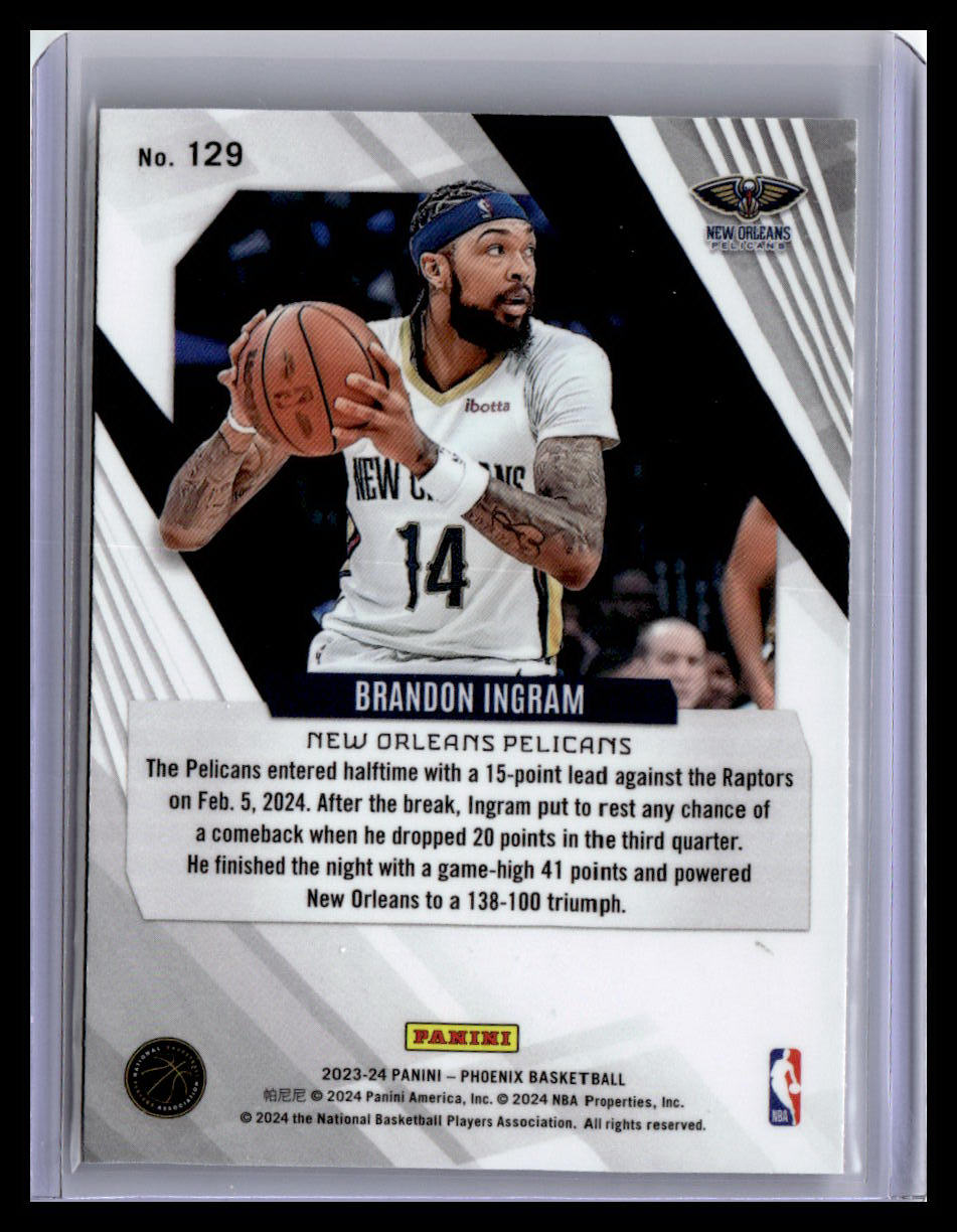 2023-24 Panini Phoenix #129 Brandon Ingram