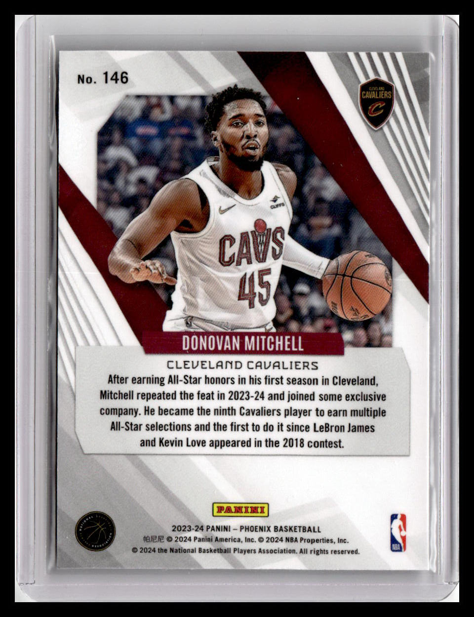 2023-24 Panini Phoenix #146 Donovan Mitchell