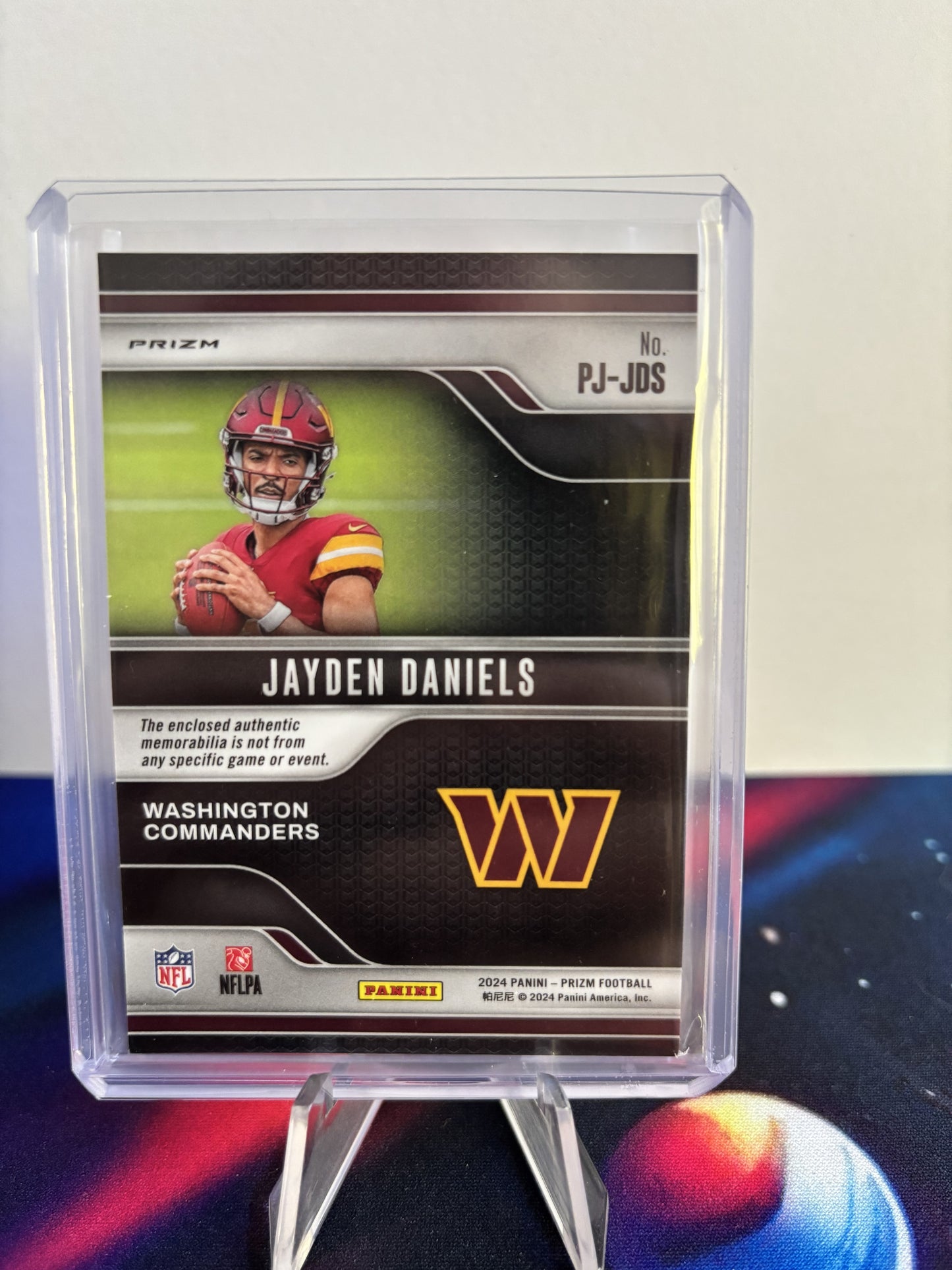 2024 Panini Prizm #PJ-JDS Jayden Daniels Premier Jerseys