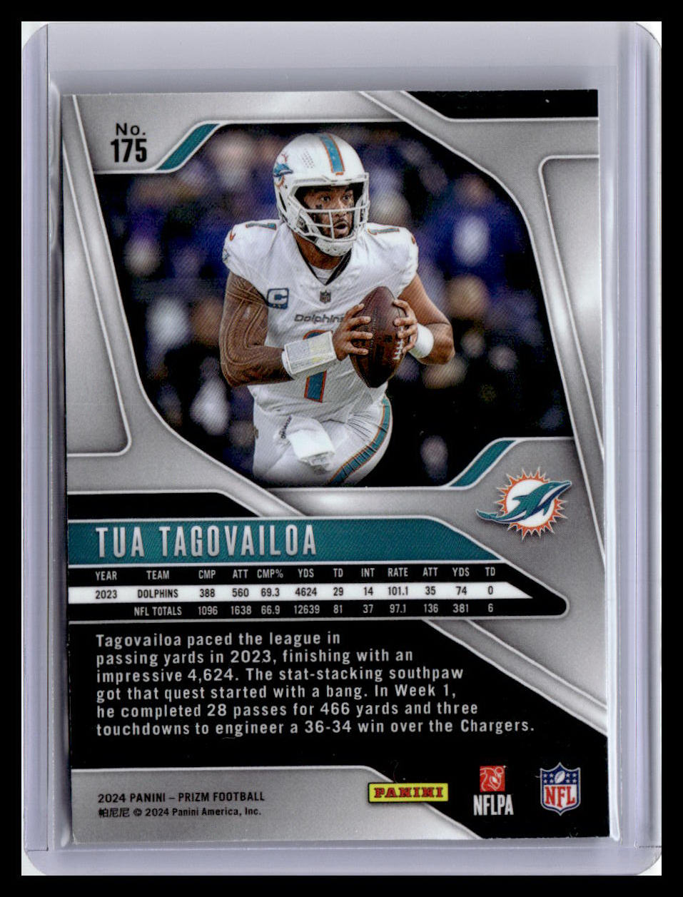 2024 Panini Prizm #175 Tua Tagovailoa