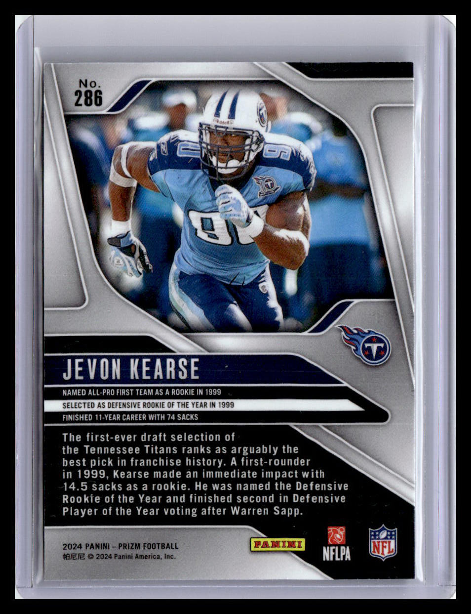 2024 Panini Prizm #286 Jevon Kearse