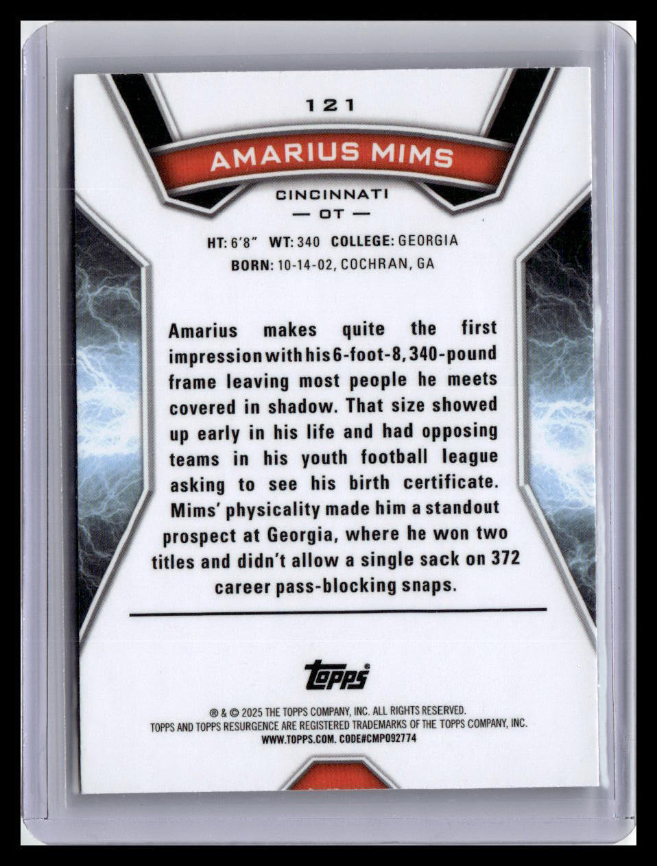 2024 Topps Resurgence #121 Amarius Mims