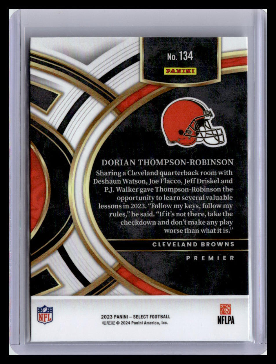 2023 Panini Select #134 Dorian Thompson-Robinson