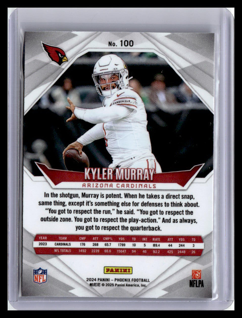 2024 Panini Phoenix #100 Kyler Murray