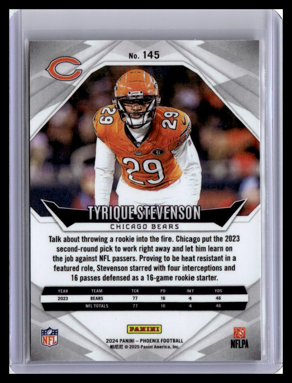 2024 Panini Phoenix #145 Tyrique Stevenson