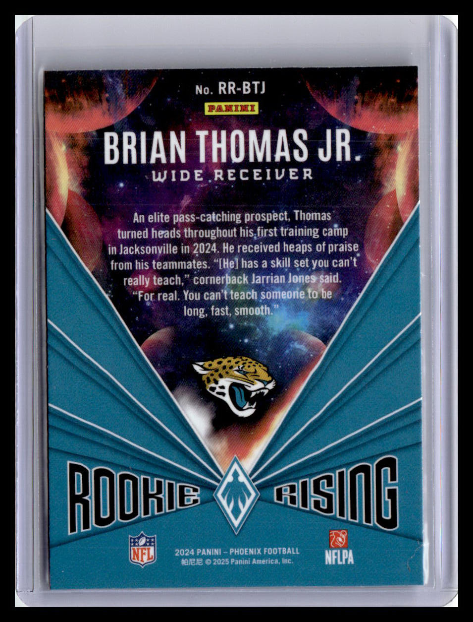 2024 Panini Phoenix #RR-BTJ Brian Thomas Jr. Rookie Rising Stars